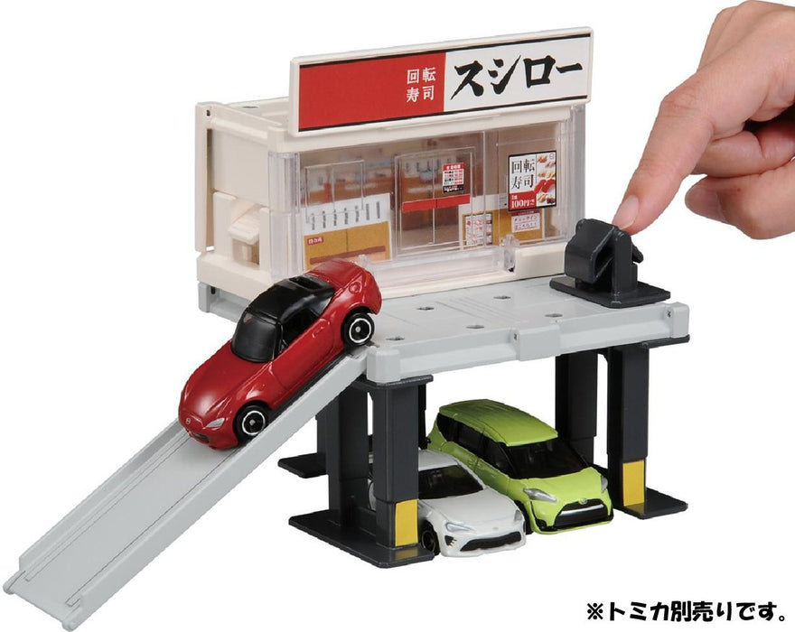 Takara Tomy Tomica Town Build City Sushi Restaurant Sushiro (874430) Plastic Models- Japan Figure Store - #1 Bring To You The Best Japanese Goods