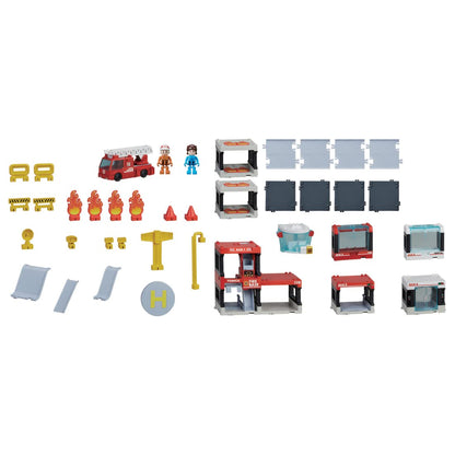 Takara Tomy Tomica Tomica Town Dispatch! Fire! Rescue Base Mini Car Toy 3 Years Old And Up Passed Toy Safety Standards St Mark Certified Tomica Takara Tomy- Japan Figure Store - #1 Bring To You The Best Japanese Goods