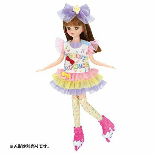 Takara Tomy Rika-chan Dress Lw-11 Pop'n Skating- Japan Figure Store - #1 Bring To You The Best Japanese Goods