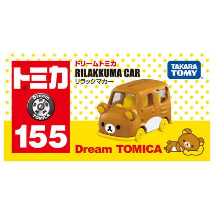 Takara Tomy Tomica Dream No.155 Rilakkuma Car Toy Japan Ages 3+- Japan Figure Store - #1 Bring To You The Best Japanese Goods