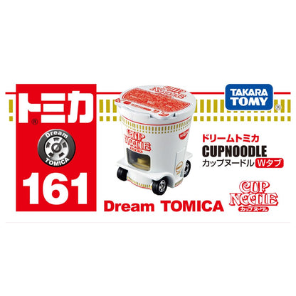 Takara Tomy Tomica Dream No.161 Cup Noodle W Tab Mini Car Toy Age 3+ Japan- Japan Figure Store - #1 Bring To You The Best Japanese Goods
