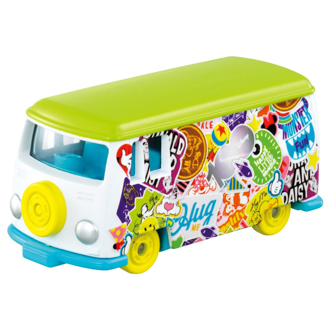 Takara Tomy Tomica Dream Disney100 Green Mini Car Toy for Ages 3+- Japan Figure Store - #1 Bring To You The Best Japanese Goods