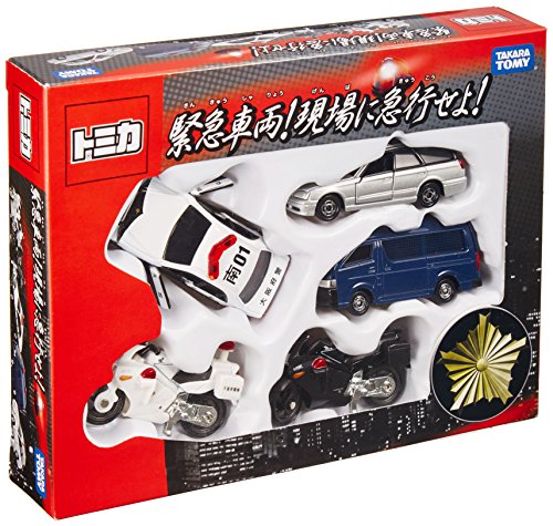 Takara Tomy Tomica Emergency! Police Car Set F/s - Japan Figure