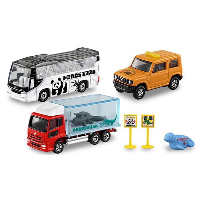 Takara Tomy Tomica Zoo Set Minicar Toy - Japan 3+ Years Old Gift- Japan Figure Store - #1 Bring To You The Best Japanese Goods