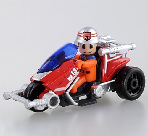 Takara Tomy Tomica Hyper Series Hr13 Hyper Rescue Mobile Water Cannon Bike- Japan Figure Store - #1 Bring To You The Best Japanese Goods