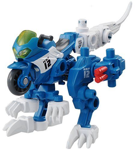 Takara Tomy Tomica Hyper Series Hyper Blue Police Hbp12 Honda Vfr Dinoraptor- Japan Figure Store - #1 Bring To You The Best Japanese Goods