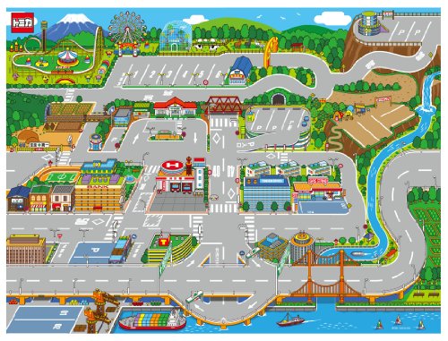 Takara Tomy Tomica Leisure Map Picnic Sheet F/s - Japan Figure