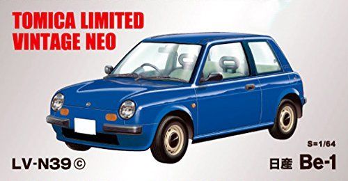 Takara Tomy Tomica Limited Vintage Tomy Tec Lv-n39c 1/64 Nissan Be-1 Blue- Japan Figure Store - #1 Bring To You The Best Japanese Goods