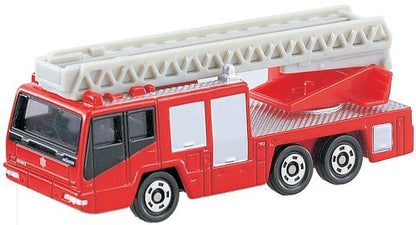Takara Tomy Tomica No.108 1/139 Hino Aerial Ladder Fire Truck Box- Japan Figure Store - #1 Bring To You The Best Japanese Goods