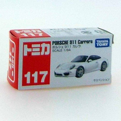 Takara Tomy Tomica No.117 1/64 Scale Porsche 911 Carrera Box- Japan Figure Store - #1 Bring To You The Best Japanese Goods