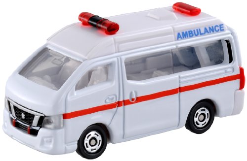 Takara Tomy Tomica No.18 1/69 Scale Nissan Nv350 Caravan Ambulance Box F/s- Japan Figure Store - #1 Bring To You The Best Japanese Goods