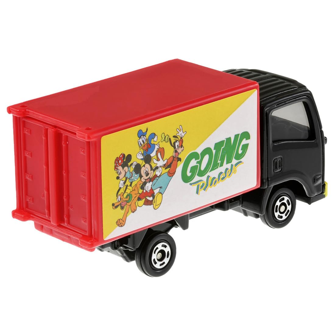 Takara Tomy Tomica No.48 Mickey & Friends Isuzu Elf Mini Truck Toy Ages 3+- Japan Figure Store - #1 Bring To You The Best Japanese Goods