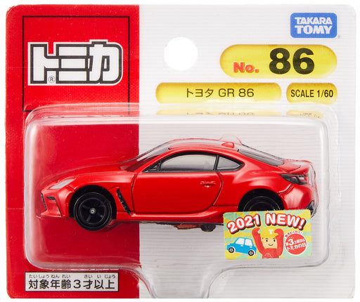 Takara Tomy Tomica No.86 Mini Toyota GR 86 Car Toy for 3+ Years- Japan Figure Store - #1 Bring To You The Best Japanese Goods