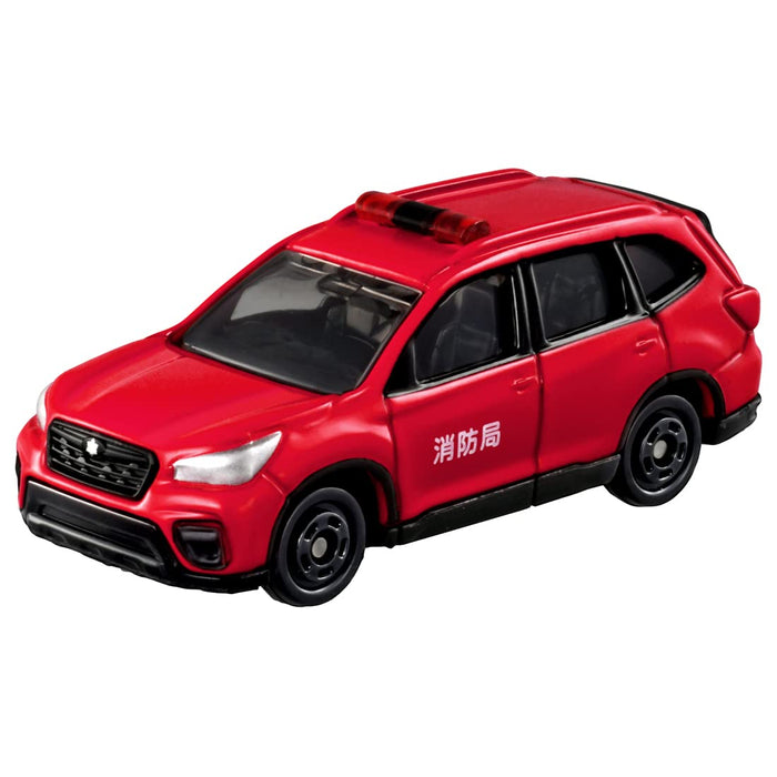 Takara Tomy Tomica No.99 Subaru Forester Fire Command Car Toy 3+- Japan Figure Store - #1 Bring To You The Best Japanese Goods