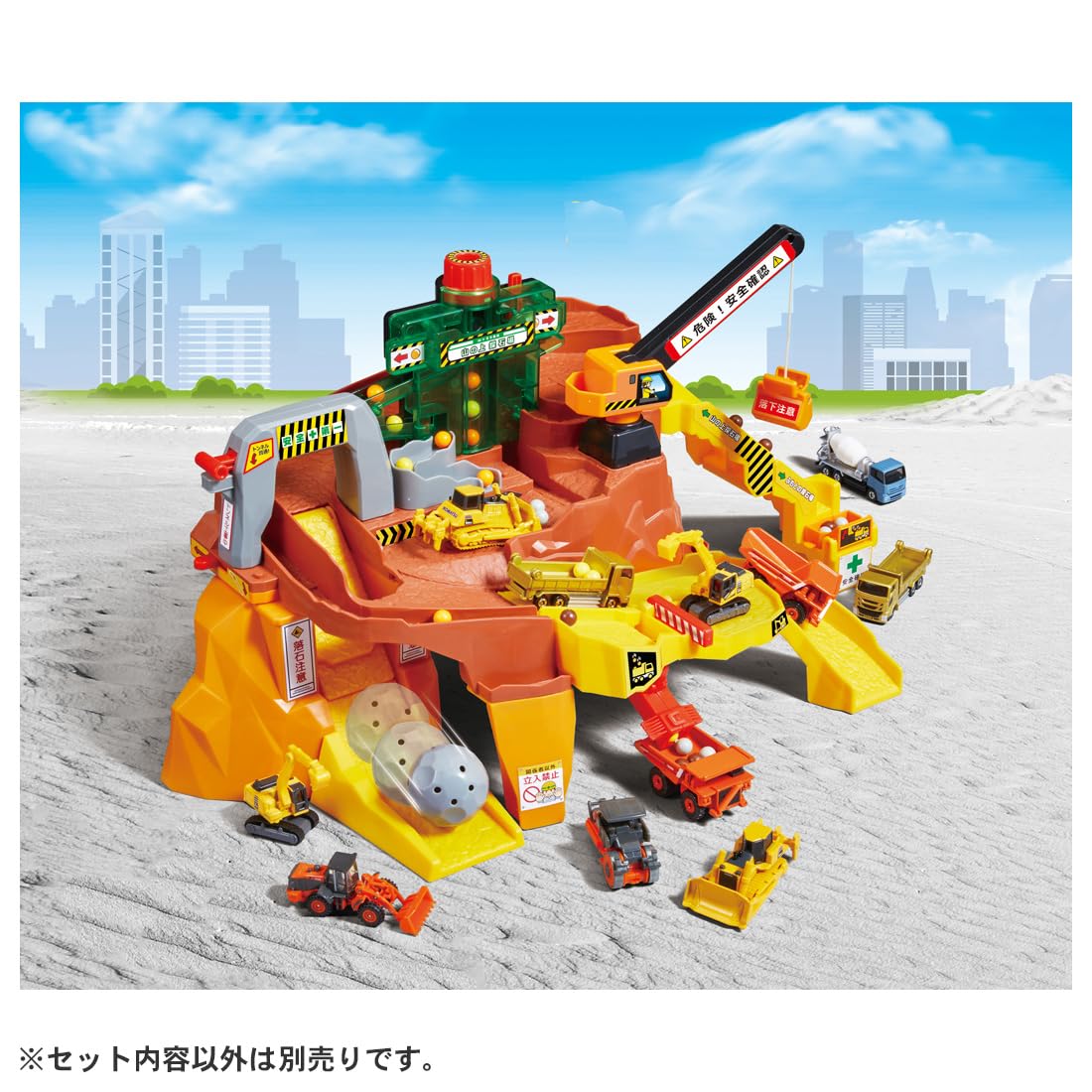 Tomica Rocks by Takara Tomy: Big Construction Site- Japan Figure Store - #1 Bring To You The Best Japanese Goods