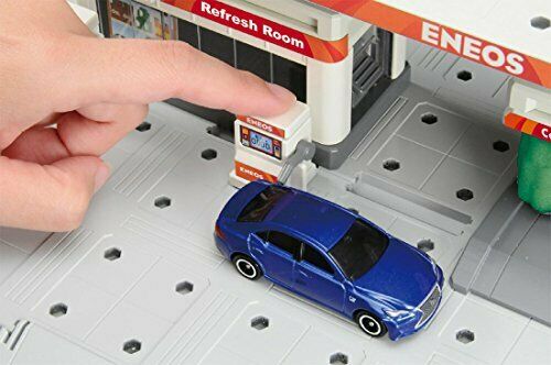 Takara Tomy Tomica Town Build City Gas Station Stand Eneos- Japan Figure Store - #1 Bring To You The Best Japanese Goods