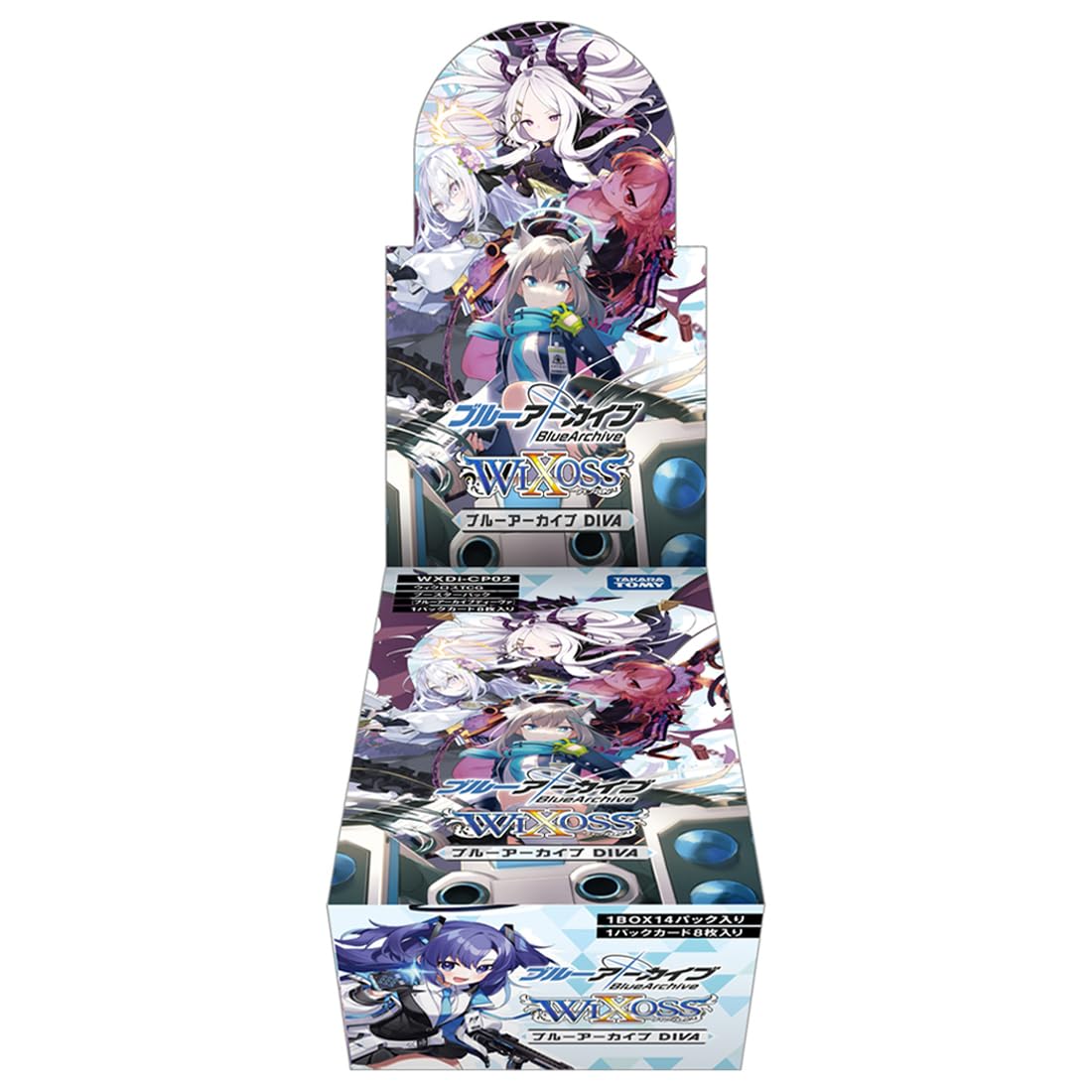 Takara Tomy Wixoss Blue Archive Diva Box Wxdi-Cp02 TCG Booster Box- Japan Figure Store - #1 Bring To You The Best Japanese Goods