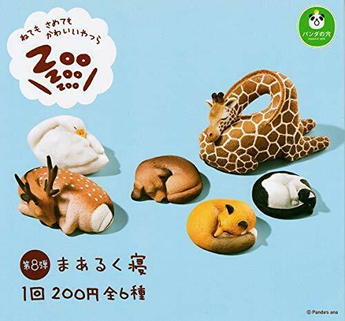 Takaratomy A.r.t.s Zoo Zoo Zoo All 6 Type Set Gashapon Toys Miniature Figure- Japan Figure Store - #1 Bring To You The Best Japanese Goods