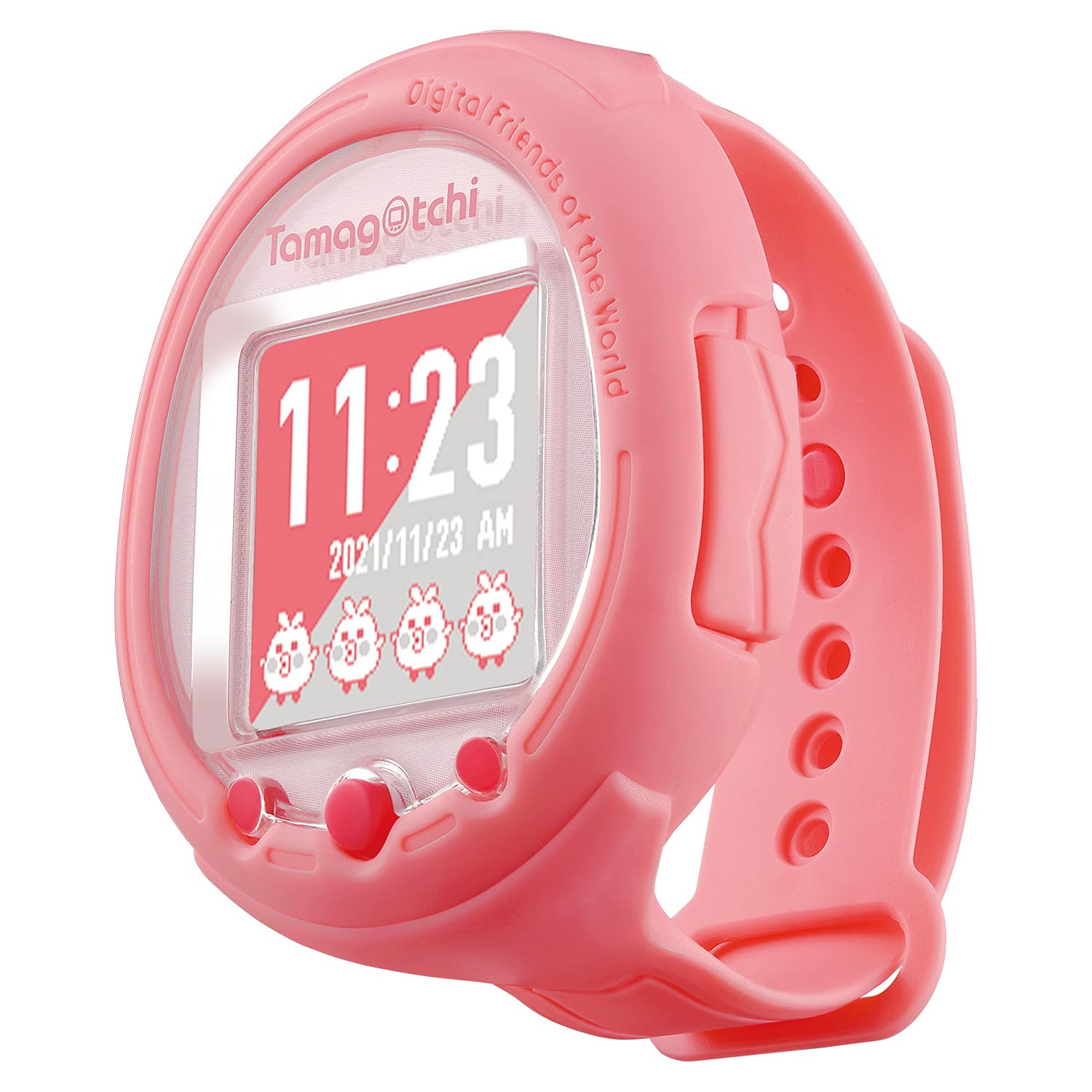 Bandai Tamagotchi Smart Coralpink Japanese Lcd Watch Japanese Electronic Toys- Japan Figure Store - #1 Bring To You The Best Japanese Goods