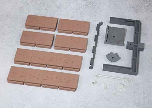 Tamashii Option Brick Wall Brown Ver. Action Figure Accessories Bandai- Japan Figure Store - #1 Bring To You The Best Japanese Goods