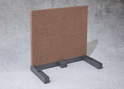 Tamashii Option Brick Wall Brown Ver. Action Figure Accessories Bandai- Japan Figure Store - #1 Bring To You The Best Japanese Goods
