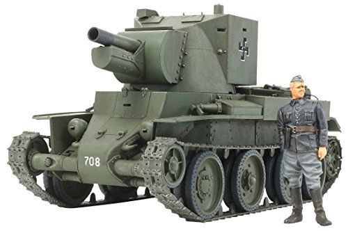 Tamiya 1/35 Finnish Army Assault Gun Bt-42 Model Kit - Japan Figure