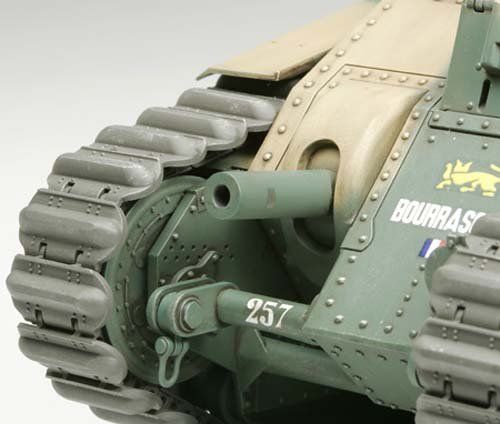 Tamiya 1/35 Franch Battle Tank B1 Bis Model Kit- Japan Figure Store - #1 Bring To You The Best Japanese Goods