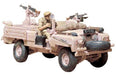Tamiya 1/35 S.a.s Land Rover Pink Panther Model Kit - Japan Figure