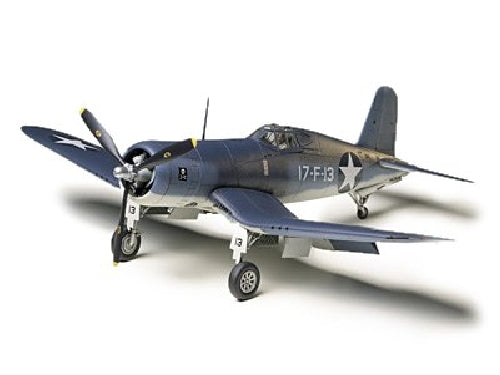 Tamiya 1/48 Chance Vought F4u-1/2 Bird Cage Corsair Model Kit - Japan Figure