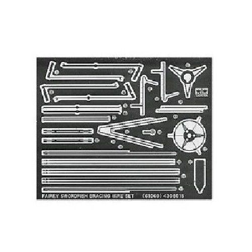 Tamiya 1/48 Fairey Swordfish Photo-etched Bracing Wire Set Model Kit Japan - Japan Figure