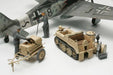 Tamiya 1/48 German Aircraft Power Supply Unit & Kettenkraftrad Model Kit - Japan Figure
