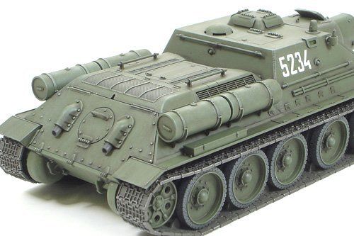 Tamiya 1/48 Russian Tank Destroyer Su-122 Model Kit- Japan Figure Store - #1 Bring To You The Best Japanese Goods