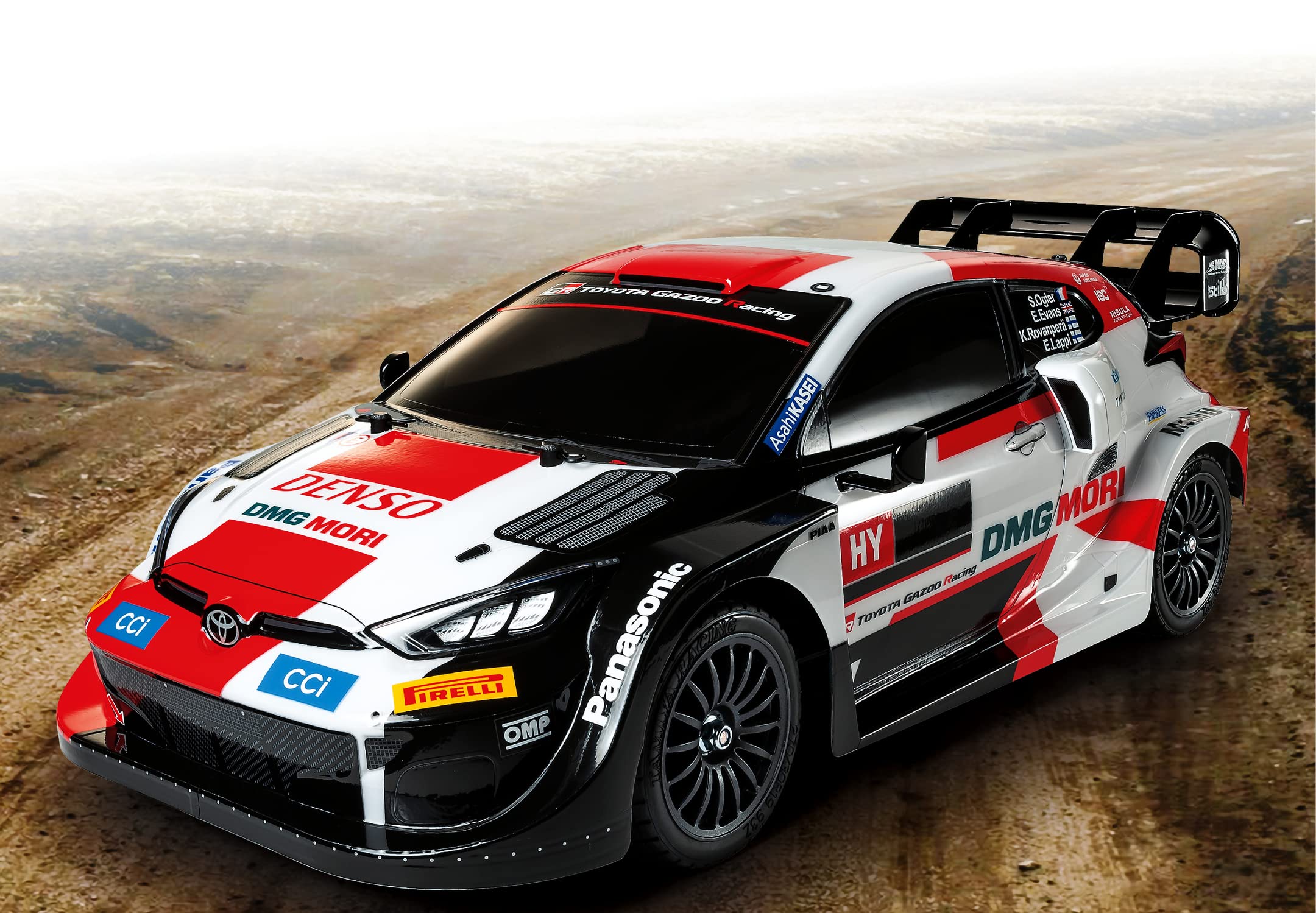 Tamiya 1/10 Toyota Gazoo Racing Wrt/Gr Yaris Rally Hybrid TT-02 58716- Japan Figure Store - #1 Bring To You The Best Japanese Goods