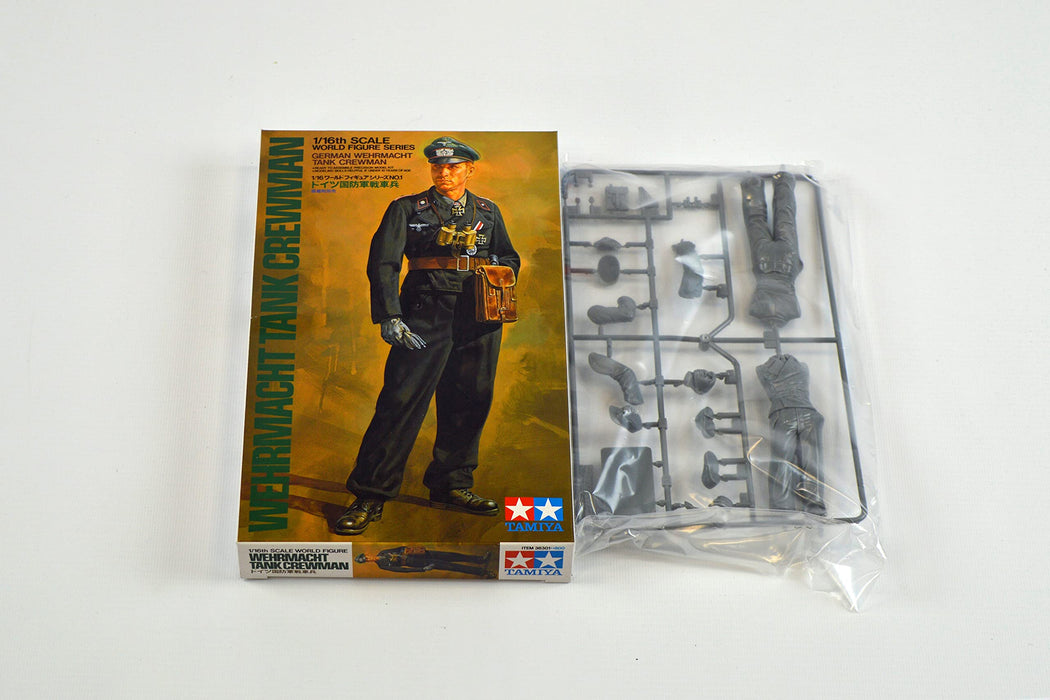TAMIYA 36301 Wwii Wehrmacht Tank Crewman 1/16 Scale Kit Figure- Japan Figure Store - #1 Bring To You The Best Japanese Goods