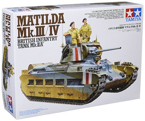 Tamiya 1/35 British Infantry Tank Mk.iia Matilda Mk.iii/iv Model Kit Japan- Japan Figure Store - #1 Bring To You The Best Japanese Goods