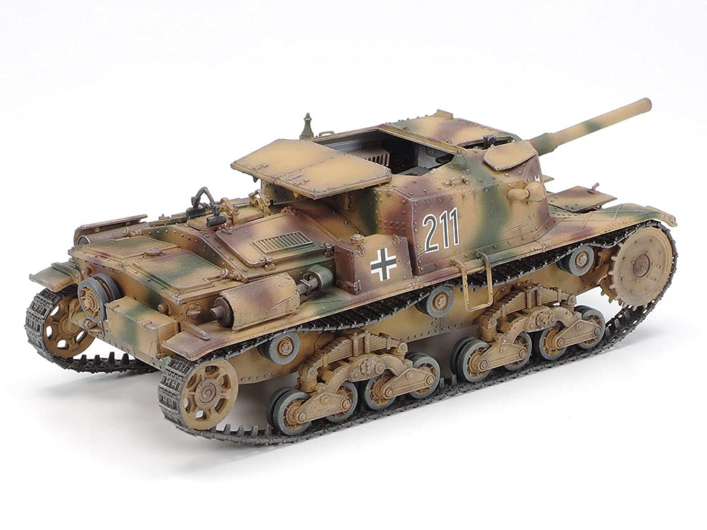 TAMIYA 1/35 Semovente M42 Da75/34 German Army Plastic Model- Japan Figure Store - #1 Bring To You The Best Japanese Goods