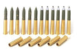 Tamiya 1/35 M4 Sherman Brass 75mm Projectiles Detail Up Parts Kit- Japan Figure Store - #1 Bring To You The Best Japanese Goods