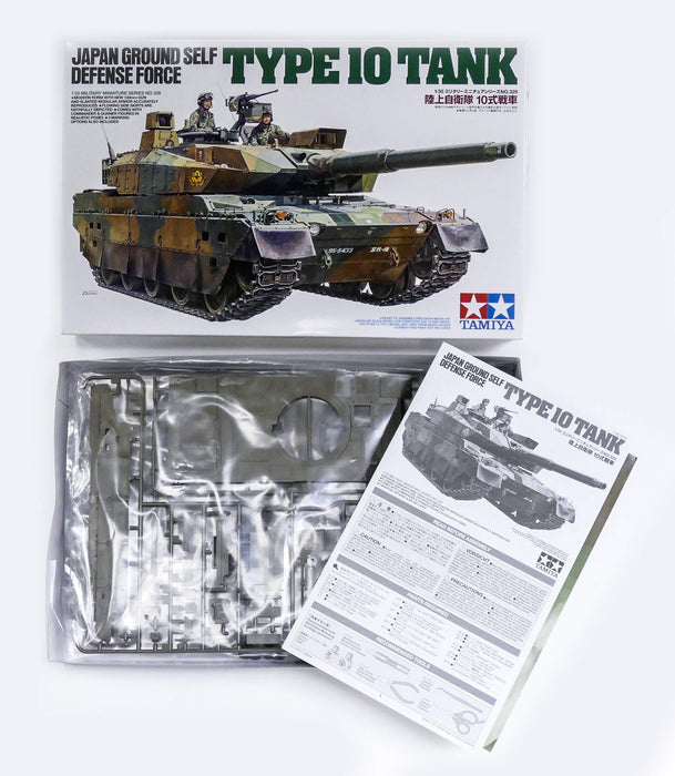 Tamiya 1/35 GSDF Type 10 Tank Model 35329- Japan Figure Store - #1 Bring To You The Best Japanese Goods