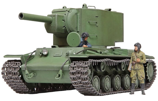 TAMIYA 1/35 Russian Heavy Tank Kv-2 Plastic Model- Japan Figure Store - #1 Bring To You The Best Japanese Goods