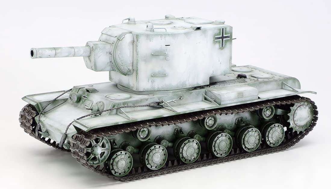 TAMIYA 1/35 Russian Heavy Tank Kv-2 Plastic Model- Japan Figure Store - #1 Bring To You The Best Japanese Goods