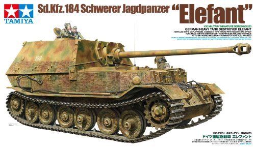 Tamiya 1/35 Sd.kfz.184 Schwerer Jagdpanzer Elefant Model Kit- Japan Figure Store - #1 Bring To You The Best Japanese Goods