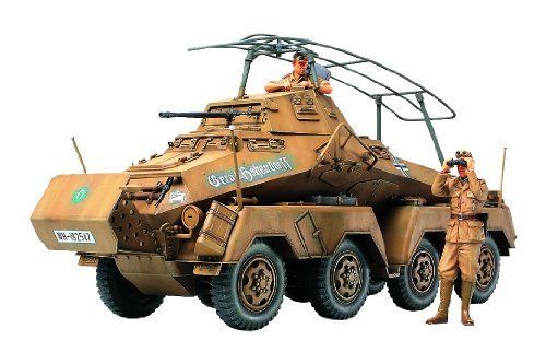 Tamiya 1/35 Sd.kfz.232 Schwerer Panzerspahwagen 8-rad Afrika-korps Model Kit- Japan Figure Store - #1 Bring To You The Best Japanese Goods