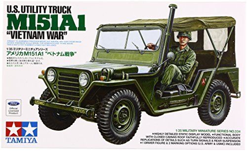 Tamiya 1/35 U.s. M151a1 Vietnam War Model Kit- Japan Figure Store - #1 Bring To You The Best Japanese Goods