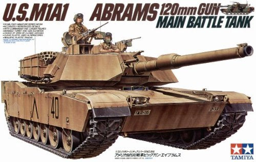 Tamiya 1/35 U.s. M1a1 Abrams 120mm Gun Main Battle Tank Model Kit- Japan Figure Store - #1 Bring To You The Best Japanese Goods