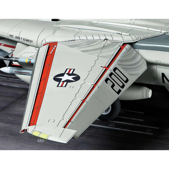 TAMIYA 1/48 Grumman F14A Tomcat Late Model Carrier Launch Set Plastic Model- Japan Figure Store - #1 Bring To You The Best Japanese Goods