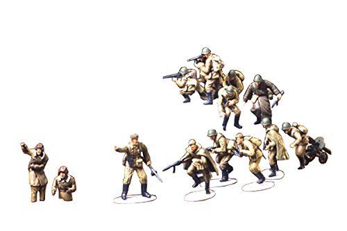 Tamiya 1/48 Russian Infantry & Tank Crew Set Model Kit- Japan Figure Store - #1 Bring To You The Best Japanese Goods