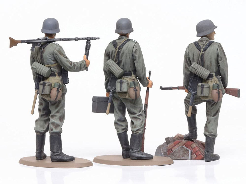 TAMIYA 1/48 Wwii German Wehrmacht Infantry Set Plastic Model- Japan Figure Store - #1 Bring To You The Best Japanese Goods