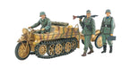 TAMIYA 1/35 German Sd.Kfz.2 Kettenkraftrad Mid-Production Plastic Model- Japan Figure Store - #1 Bring To You The Best Japanese Goods
