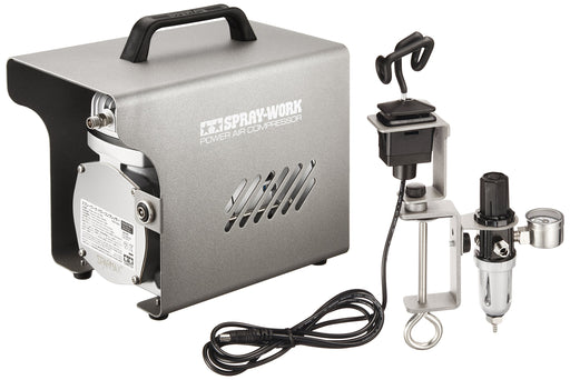 Tamiya 74553 Air Brush System No.53 Spray Work Power Compressor- Japan Figure Store - #1 Bring To You The Best Japanese Goods