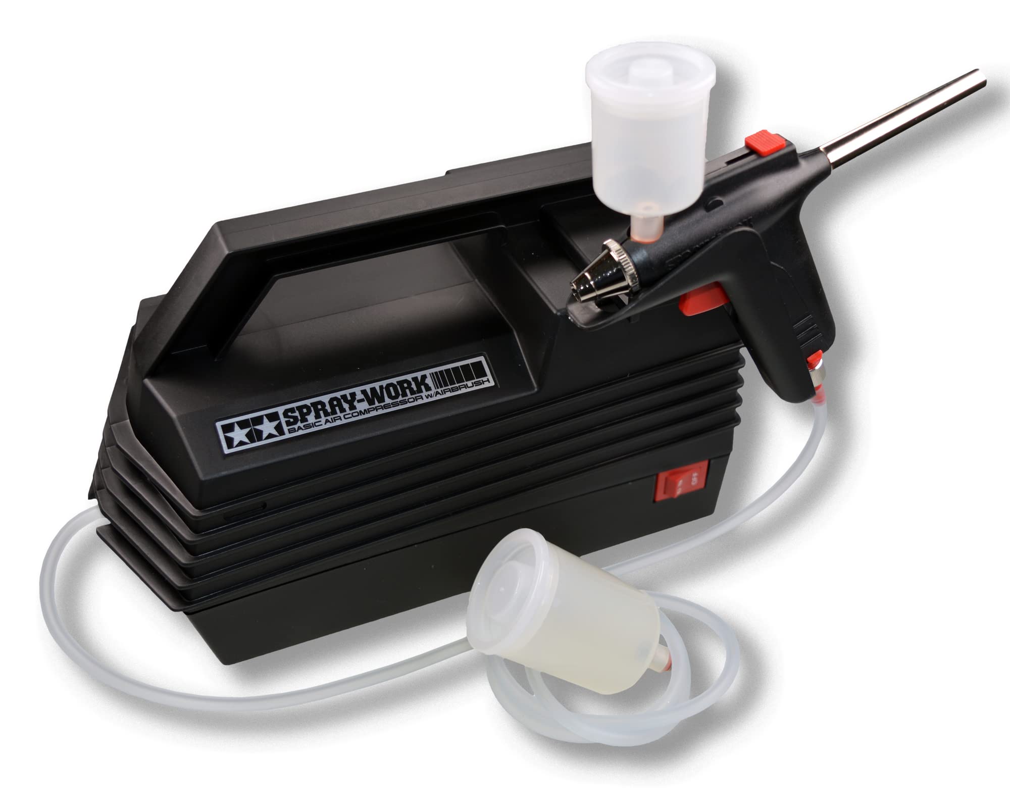 TAMIYA 74520 Spray-Work Basic Air Compressor W/Airbrush- Japan Figure Store - #1 Bring To You The Best Japanese Goods